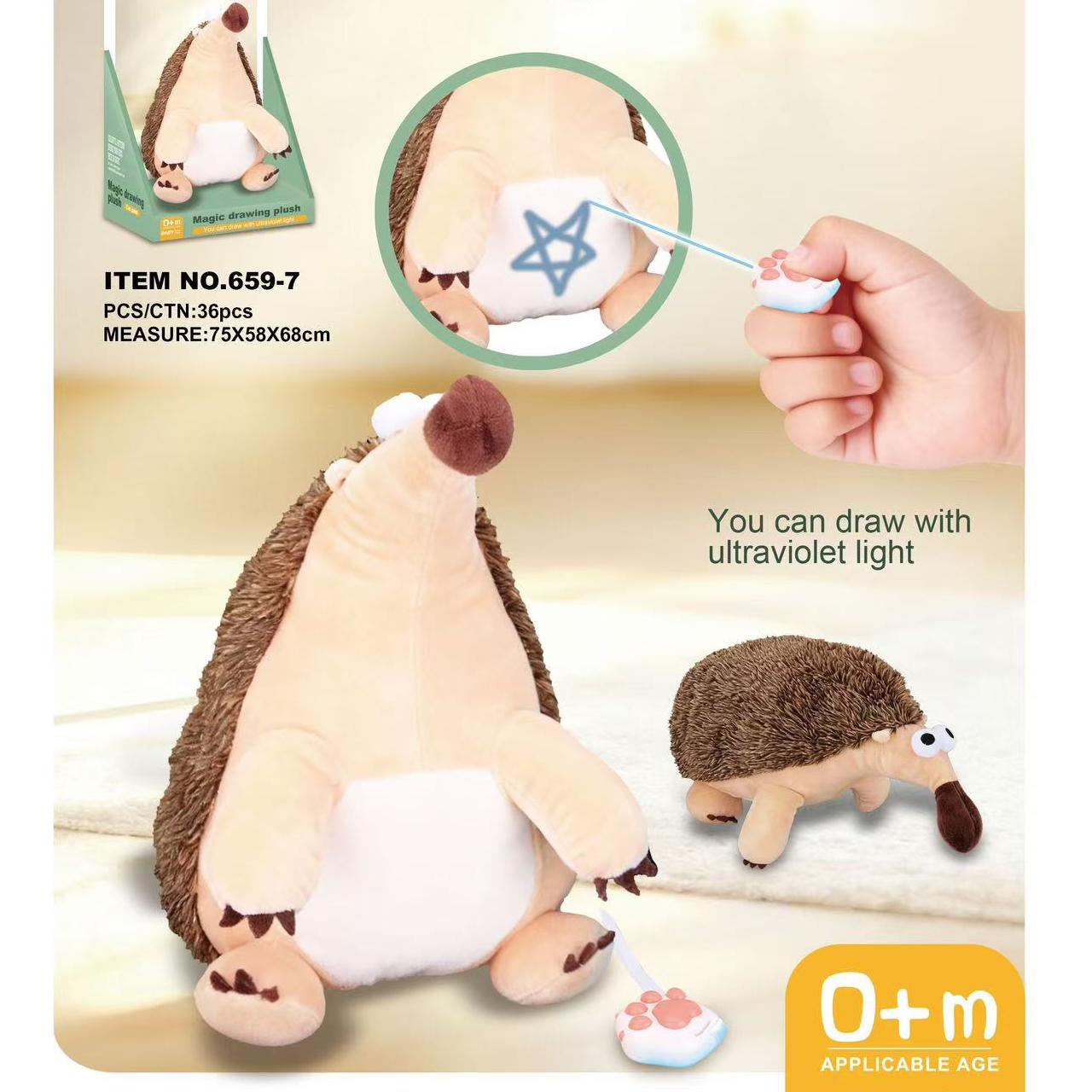 hedgehog plush toy