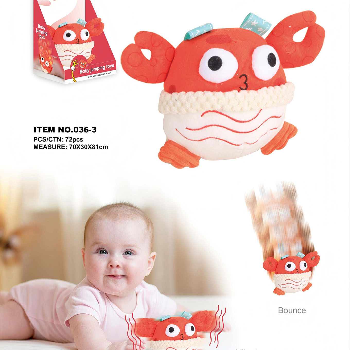 crab plush toy